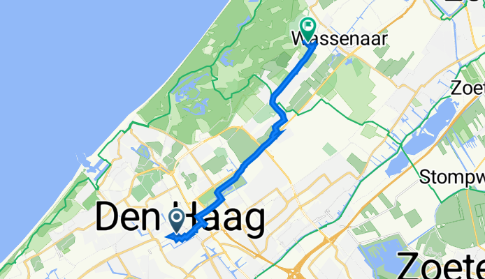 Lutherse Burgwal 6–28, The Hague to Duinrell, Wassenaar