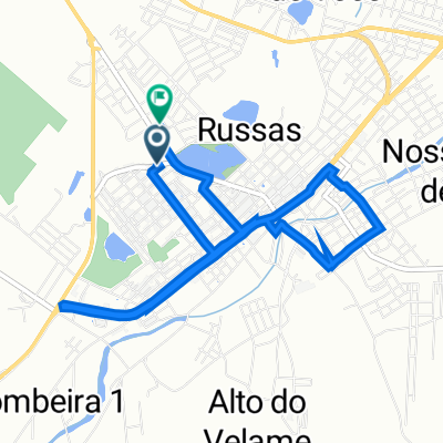 Travessa Antônio Gonçalves, Russas a Rua Governador Raul Barbosa, 1178, Russas
