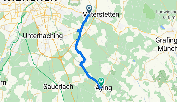 Rosenstraße 5, Haar nach Münchener Straße 28, Aying