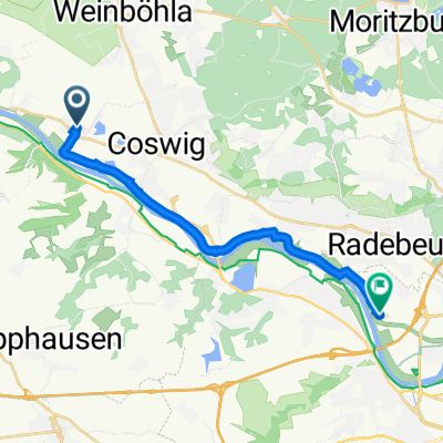 Wirtschaftshofstraße 6, Coswig nach Altkaditz 18, Dresden