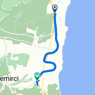 Sinop Bafra Yolu, Ordu naar Demirci Cami