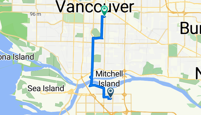 11531 Daniels Rd, Richmond to 146 E 18th Ave, Vancouver
