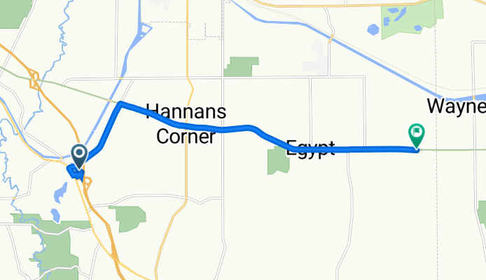 800 Pittsford Victor Rd, Pittsford to 8093–8117 Pittsford Palmyra Rd, Fairport