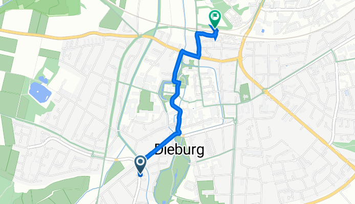 Groß-Zimmerner Straße 8, Dieburg nach Dieburg, Dieburg