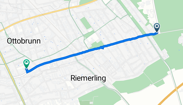 Theodor-Heuss-Straße 26 nach Ottostraße FFW Ottobrunn