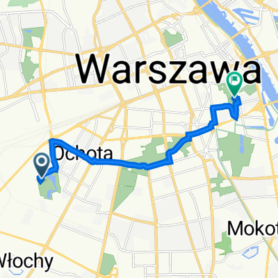 Drawska 22, Warsaw to Rozbrat 5, Warsaw