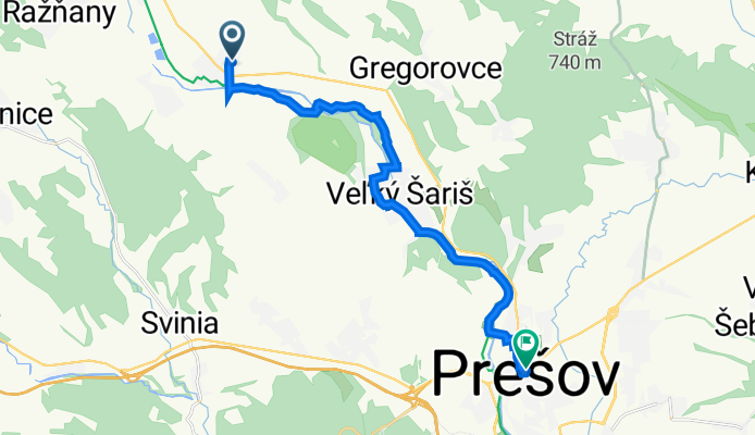 Pod lesíkom 16, Šarišské Michaľany do Slovensko