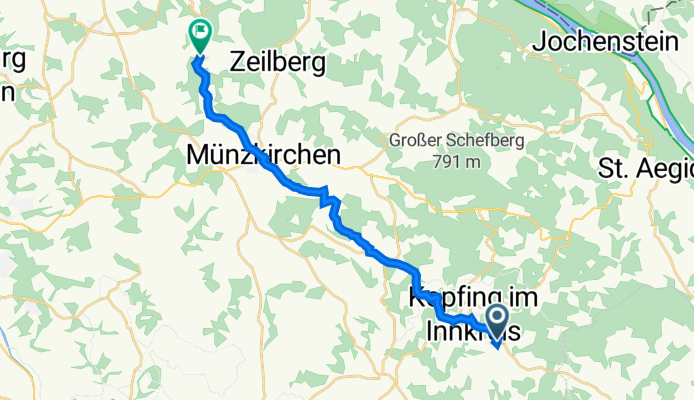 Rasdorf 44, Kopfing im Innkreis nach Kösslarn 25, Esternberg