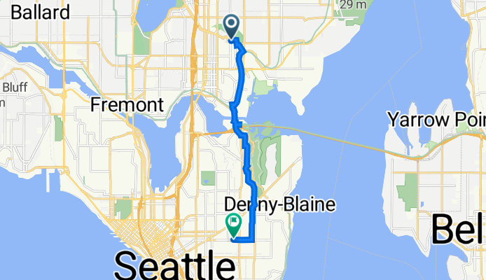 2007 NE Ravenna Blvd, Seattle to 2022 E Union St, Seattle