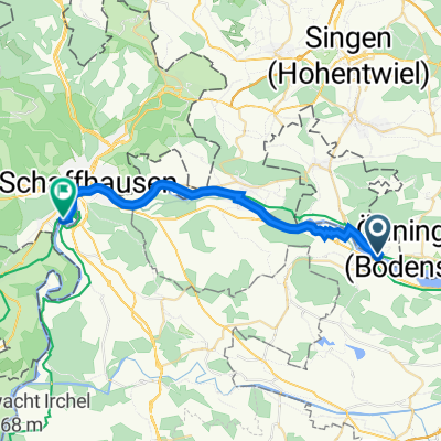 Schiffländi 11, Stein am Rhein to Neuhausen am Rheinfall