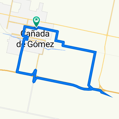 Nicasio Oroño, Cañada de Gómez a Nicasio Oroño, Cañada de Gómez