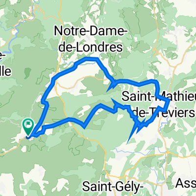 Rue de la Citernette 13, Viols-le-Fort to Rue de la Citernette 13, Viols-le-Fort