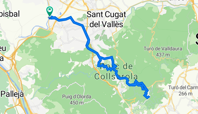 De Carretera Molins de Rei 81, Rubí a Carretera Molins de Rei 81, Rubí