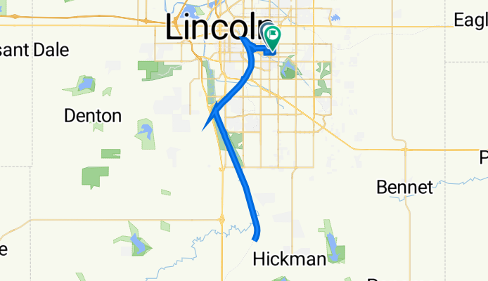 1735 S 47th St, Lincoln to 5025 South St, Lincoln