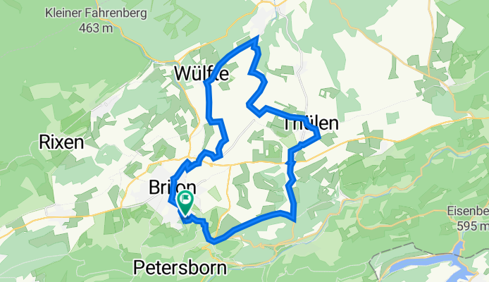 Kohlweg - Thülen - Alme - Wülfte