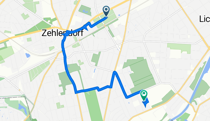 Mörchinger Straße 94, Berlin nach Platz des 4. Juli 12, Berlin