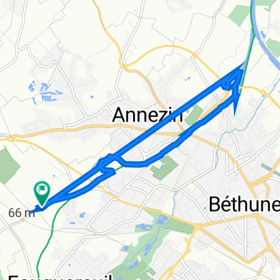 De Boulevard de la République 615, Annezin à Boulevard de la République 615, Annezin