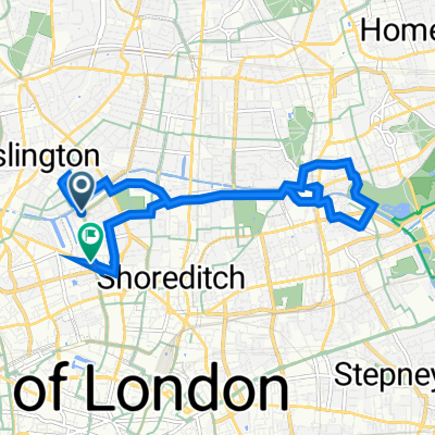 131 Shepherdess Walk, London to 218 City Road, London