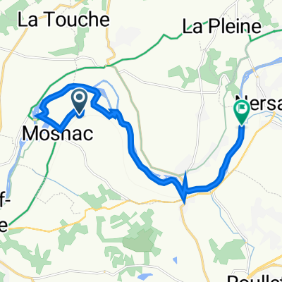 Route de la Chagnaie 2, Mosnac-Saint-Simeux to Route sans nom, Sireuil