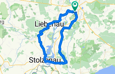 Route in der Bikemap App öffnen