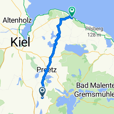 Gut Horst, Stolpe nach Straße ohne Straßennamen, Stakendorf