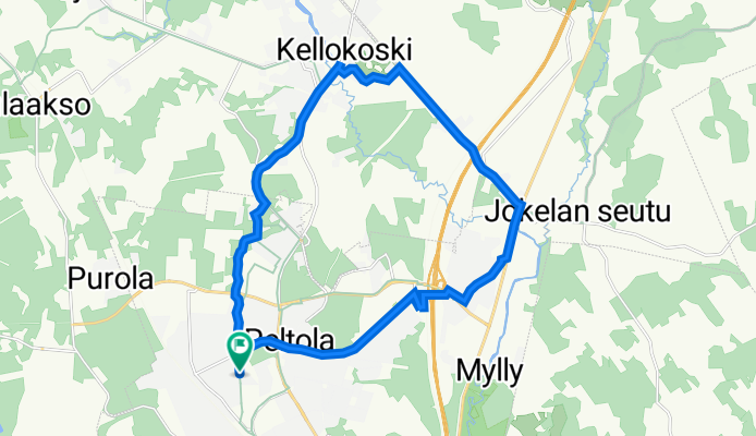 Pietolankatu 24, Järvenpää to Pietolankatu 24, Järvenpää