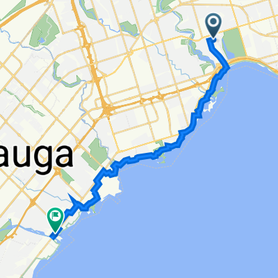 65 Deforest Rd, Toronto to 39 Lakeshore Rd E, Mississauga