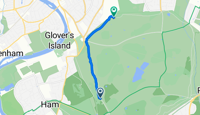 Hornbeam Walk, Richmond to Richmond upon Thames, Richmond