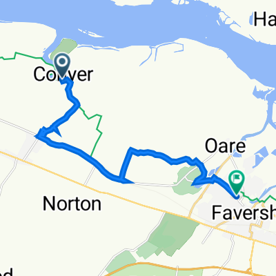 6 Langdon Row, The Conyer Quay, Sittingbourne to 1–11 Dark Hill, Faversham