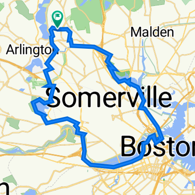 Charlestown/Boston/Cambridge circle