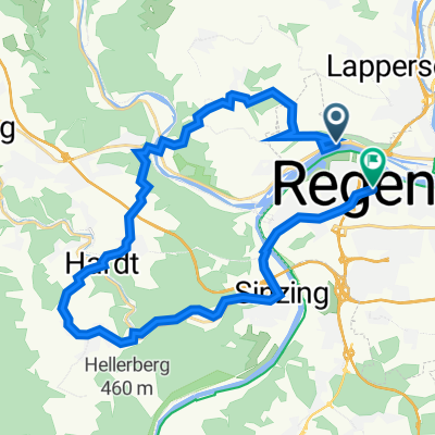 St 2660, Regensburg nach Arndtstraße 4, Regensburg