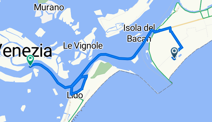 Cavallino-Treporti nach Venezia Murano Burano (Venezia Insulare), Venedig