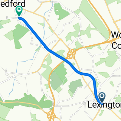 Minuteman Commuter Bikeway, Lexington to 74 Loomis St, Bedford