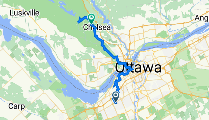20 Deerfield Dr, Ottawa to 346–398 Du Lac-Meech Lake Rd, Chelsea