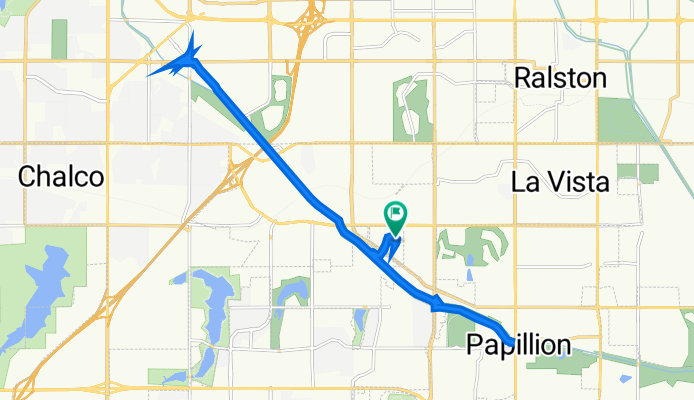 8557 S 102nd St, La Vista to 8560 S 102nd St, La Vista