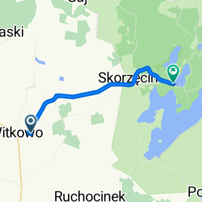 Łąkowa 263, Witkowo do al Dębowa, Witkowo