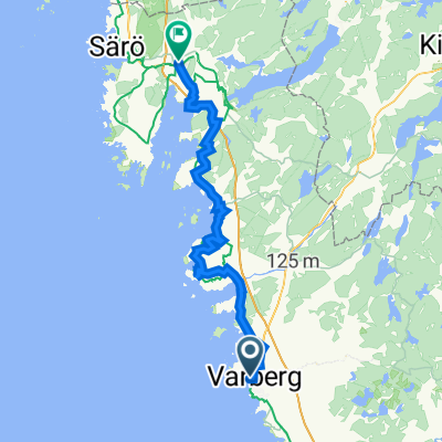 Fästningen 13, Varberg to Storgatan 20B, Kungsbacka