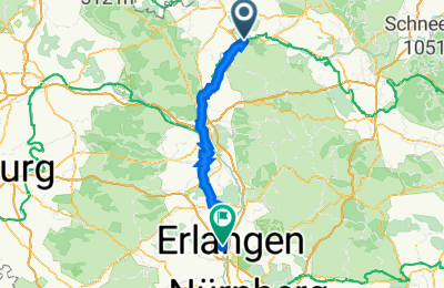 Route in der Bikemap App öffnen