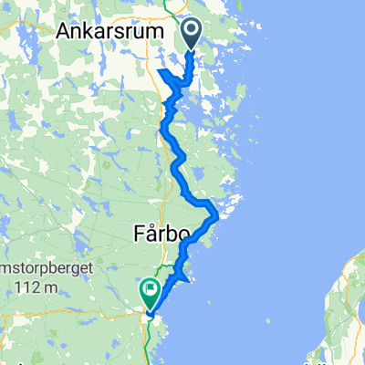 Västrumsvägen to Slottsgatan 2