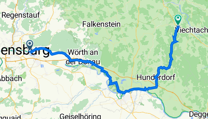 Carl-Orff-Straße 3, Tegernheim nach Ringstraße 15, Prackenbach