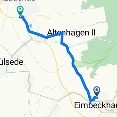 Allensteiner Straße 3, Bad Münder am Deister nach Zum Mineralbad 1, Lauenau