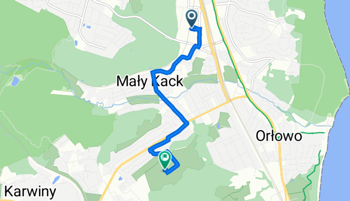 Łużycka 6C, Gdynia do Mały Kack, Gdynia