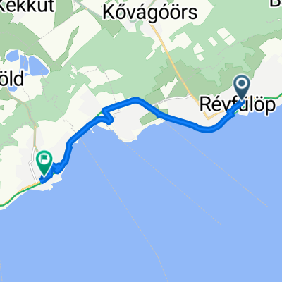 Füredi út 63., Révfülöp to Badacsonyi utca 39/2., Ábrahámhegy