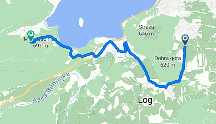 Da Selska cesta 9 a Kidričeva cesta