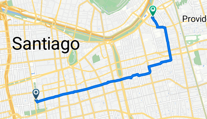 Nataniel Cox 254, Santiago a Huelén 64, Providencia