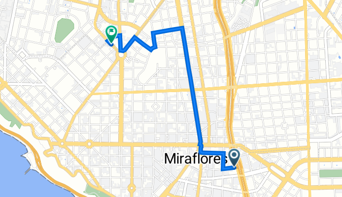De Calle Cantuarias 380, Miraflores a Avenida Emilio Cavenecia 115, Miraflores
