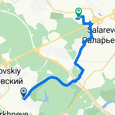 От московская улица 3, Москва до Москва