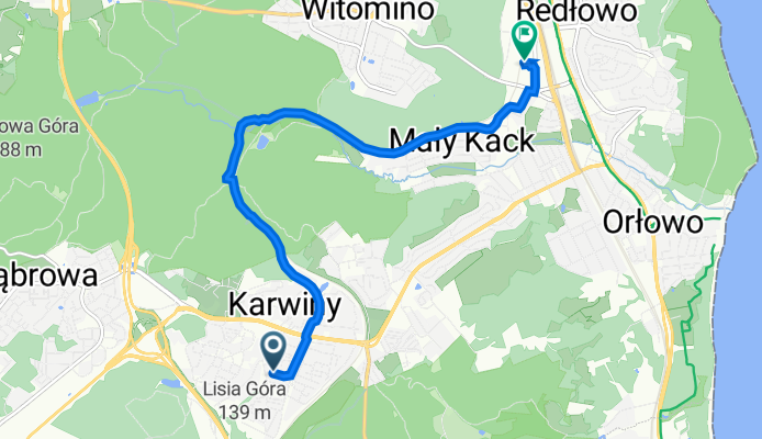 Stolemów 10, Gdynia do Łużycka 6C, Gdynia