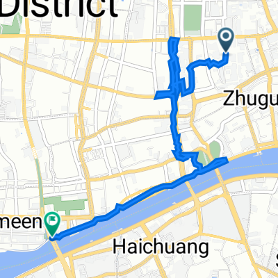 Yuexiu Shuyuan Street, Guangzhou to Liu'ersan Road, Guangzhou