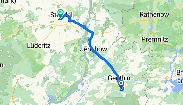 Windmühlenweg 43, Genthin nach Bahnhofstraße 34, Stendal